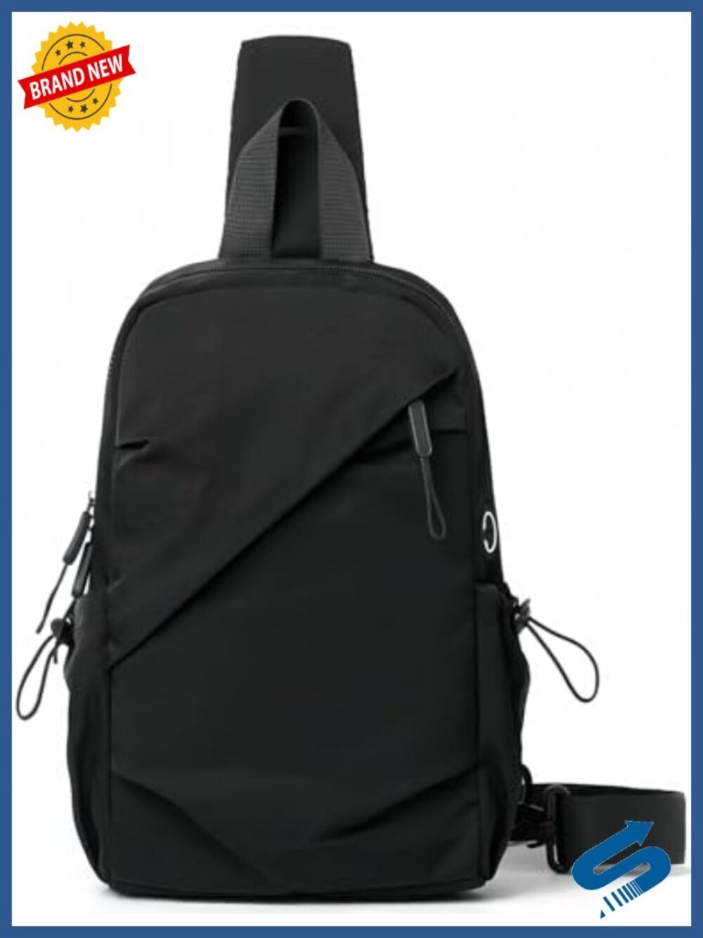 5L Lightweight Sling Bag, 11 Inch Tablet, Water Resistant, Adjustable Strap,